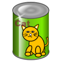 canned cat food